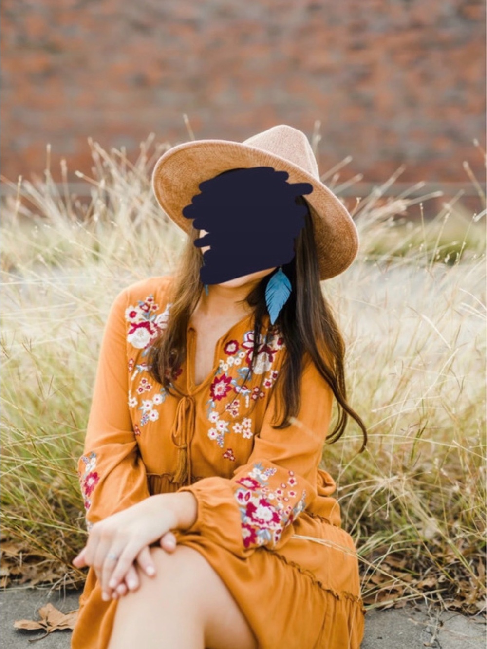 Andree floral embroidered dress - Picture 2 of 3